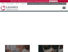 Tablet Screenshot of louviers.com